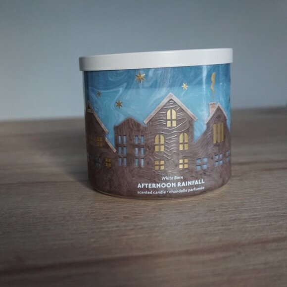 Afternoon Rainfall 3 Wick Candle - Picture 1 of 5